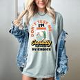 Don't Test Me Introvert's Women's Comfort Colors T-Shirt Denim