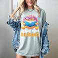 Donut Stop Reading Cute Book Reader Bookworm Donut Day Women's Comfort Colors T-Shirt Denim Donut Stop Reading Cute Book Reader Bookworm Donut Day Women's Comfort Colors T-Shirt Denim
