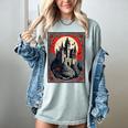 Dracula's Castle Book Cover Illustration Women's Comfort Colors T-Shirt Denim