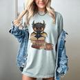 Dragon Read Books Be Kind Stay Weird Book Lover Women's Comfort Colors T-Shirt Denim