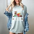 In My Dream World Books Are Free Chocolate Is Healthy Book Women's Comfort Colors T-Shirt Denim