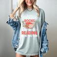 In My Dream World Books Are Free And Reading Make You Women's Comfort Colors T-Shirt Denim In My Dream World Books Are Free And Reading Make You Women's Comfort Colors T-Shirt Denim