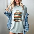 Drink Coffee Read Books Be Happy Caffeine Espresso Women's Comfort Colors T-Shirt Denim