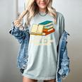 Drink Tea And Read Books Reading Bookworm Literature Women's Comfort Colors T-Shirt Denim