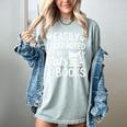 Easily Distracted By Cats And Books Reading Apparel Women's Comfort Colors T-Shirt Denim