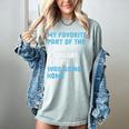 Elephant Party For Introvert Going Women's Comfort Colors T-Shirt Denim Elephant Party For Introvert Going Women's Comfort Colors T-Shirt Denim