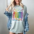Equality Hurts No One Book Flower Rainbow Pride Month LGBTQ Women's Comfort Colors T-Shirt Denim Equality Hurts No One Book Flower Rainbow Pride Month LGBTQ Women's Comfort Colors T-Shirt Denim