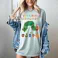 Eric Carle Very Hungry Caterpillar Day Children's Book Women's Comfort Colors T-Shirt Denim Eric Carle Very Hungry Caterpillar Day Children's Book Women's Comfort Colors T-Shirt Denim
