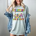 Everyone Communicates Differently Book Teacher Outfit Women's Comfort Colors T-Shirt Denim