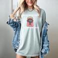 Extroverted Introvert In The Streets Extrovert In The Tweets Women's Comfort Colors T-Shirt Denim
