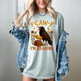 F CAW F Crow I'm Reading Book Lover Fall Women's Comfort Colors T-Shirt Denim F CAW F Crow I'm Reading Book Lover Fall Women's Comfort Colors T-Shirt Denim