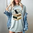 Fantasy Drama Tragedy Cat Book Lover Reading Humor Women's Comfort Colors T-Shirt Denim Fantasy Drama Tragedy Cat Book Lover Reading Humor Women's Comfort Colors T-Shirt Denim