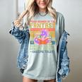 Fantasy Reader Society Reading Book Retro Bookworm Reader Women's Comfort Colors T-Shirt Denim Fantasy Reader Society Reading Book Retro Bookworm Reader Women's Comfort Colors T-Shirt Denim