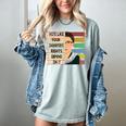 Feminist Ruth Bader Ginsburg RBG Quote Girl With Book Women Women's Comfort Colors T-Shirt Denim