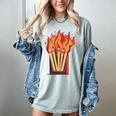 Flames And Lighter Costume For Matchbook Lovers Women's Comfort Colors T-Shirt Denim