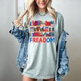 Freadom To Read Book Lover Reading Freedom Women's Comfort Colors T-Shirt Denim