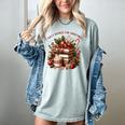 Fully Booked For Christmas Cozy Holiday Books Winter Reading Women's Comfort Colors T-Shirt Denim Fully Booked For Christmas Cozy Holiday Books Winter Reading Women's Comfort Colors T-Shirt Denim