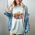 Fully Booked This Fall Women's Comfort Colors T-Shirt Denim Fully Booked This Fall Women's Comfort Colors T-Shirt Denim