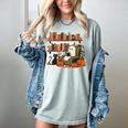 Ghost Library Reading Books Halloween Men Women Kids Women's Comfort Colors T-Shirt Denim Ghost Library Reading Books Halloween Men Women Kids Women's Comfort Colors T-Shirt Denim