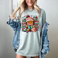 Gingerbread Reading Book Lovers Christmas Bookworm Librarian Premium Women's Comfort Colors T-Shirt Denim Gingerbread Reading Book Lovers Christmas Bookworm Librarian Premium Women's Comfort Colors T-Shirt Denim