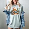 Gingerbread Reading Book Lovers Christmas Bookworm Librarian Women's Comfort Colors T-Shirt Denim Gingerbread Reading Book Lovers Christmas Bookworm Librarian Women's Comfort Colors T-Shirt Denim