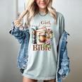 Girl Read Your Bible Christian Faith Jesus Book Women's Comfort Colors T-Shirt Denim