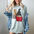Gnome Read Reading Book Librarian Across America Women Kids Women's Comfort Colors T-Shirt Denim Gnome Read Reading Book Librarian Across America Women Kids Women's Comfort Colors T-Shirt Denim