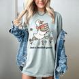 Goose With Books Cute Bookworm Reader Women's Comfort Colors T-Shirt Denim