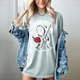 Grim Reaper Bookworm Cute Book Reading Halloween Women's Comfort Colors T-Shirt Denim Grim Reaper Bookworm Cute Book Reading Halloween Women's Comfort Colors T-Shirt Denim