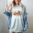 Halloween Book Lover Ghost Witch Books & Pumpkins Women's Comfort Colors T-Shirt Denim Halloween Book Lover Ghost Witch Books & Pumpkins Women's Comfort Colors T-Shirt Denim