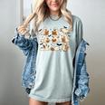 Halloween Ghost Book Lover Women's Comfort Colors T-Shirt Denim Halloween Ghost Book Lover Women's Comfort Colors T-Shirt Denim
