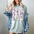 Halloween Pink Ghost Read More Books Spooky Boo Teacher Kids Women's Comfort Colors T-Shirt Denim Halloween Pink Ghost Read More Books Spooky Boo Teacher Kids Women's Comfort Colors T-Shirt Denim
