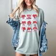 Heart Holding Reading Books Valentine Teacher Book Lover Women's Comfort Colors T-Shirt Denim