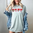Heart Reading Books Valentine Teacher Library Book Lover Women's Comfort Colors T-Shirt Denim Heart Reading Books Valentine Teacher Library Book Lover Women's Comfort Colors T-Shirt Denim