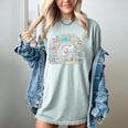 Hedgehog Reading Book Lake Scenery Reading Women's Comfort Colors T-Shirt Denim