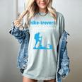 Hike-Trovert Hiking Humor Definition Introvert Women's Comfort Colors T-Shirt Denim