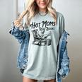 Hot Moms Read Books For Moms Book Lover Women's Comfort Colors T-Shirt Denim Hot Moms Read Books For Moms Book Lover Women's Comfort Colors T-Shirt Denim