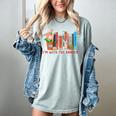 I'm With The Banned Books – Book Lover Librarian Reading Women's Comfort Colors T-Shirt Denim