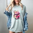 I'm With The Banned Books Bold Statement Against Censorshi Women's Comfort Colors T-Shirt Denim