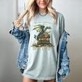 I'm Not A Bookworm I'm A Book Dragon Women's Comfort Colors T-Shirt Denim