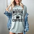 Instant Writer Just Add Coffee Author Book Writing Books Women's Comfort Colors T-Shirt Denim Instant Writer Just Add Coffee Author Book Writing Books Women's Comfort Colors T-Shirt Denim