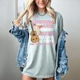 Introvert Guitarist Expressing Words Through Guitar Melody Women's Comfort Colors T-Shirt Denim