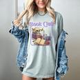Introverted Romance Unapologetically Anti-Social Book Club Women's Comfort Colors T-Shirt Denim