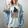 Introverted But Willing To Discuss Nephilim Tee Women's Comfort Colors T-Shirt Denim Introverted But Willing To Discuss Nephilim Tee Women's Comfort Colors T-Shirt Denim
