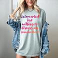 Introverted Willing To Discuss Standardbred Introvert Women's Comfort Colors T-Shirt Denim Introverted Willing To Discuss Standardbred Introvert Women's Comfort Colors T-Shirt Denim