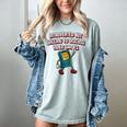 Introverted But Willing To Discuss Video Games Introvert Women's Comfort Colors T-Shirt Denim