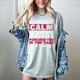 Introverts I May Look Calm But In My Head Women's Comfort Colors T-Shirt Denim Introverts I May Look Calm But In My Head Women's Comfort Colors T-Shirt Denim