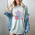 Its A Good Day To Read A Book Cute Elephant And Pig Edition Women's Comfort Colors T-Shirt Denim