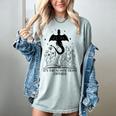 It's Too Nonfictiony Outside Book Dragon Reading Fantasy Era Women's Comfort Colors T-Shirt Denim It's Too Nonfictiony Outside Book Dragon Reading Fantasy Era Women's Comfort Colors T-Shirt Denim