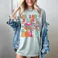 Just A Girl Who Loves Books Reading Cute Bookworm Girls Kids Women's Comfort Colors T-Shirt Denim